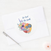 Wees aardig tegen de Sticker van de aardse Klassie (Envelop)