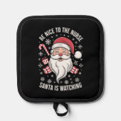 Wees aardig tegen de verpleegster die Kerstmis kij Pannenlap (Voorkant)