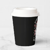 Wees aardig tegen de verpleegster die Kerstmis kij Papieren Bekers (Rechts)