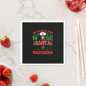 wees aardig tegen de zuster santa . servet (Insitu)