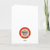  "wees aardig tegen dieren" - Opmerkingskaart Bedankkaart (Achterkant)