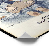 Wees aardig tegen dieren - Vintage Poster (Hoek)