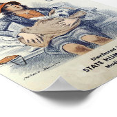 Wees aardig tegen dieren - Vintage Poster (Hoek)