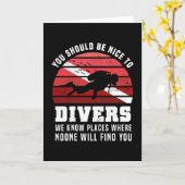 Wees aardig tegen duikers. kaart (Gele Bloem)