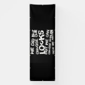 Wees aardig tegen elkaar in de banner (Verticaal)