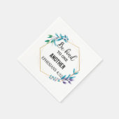 Wees aardig tegen elkaar servet (Hoek)