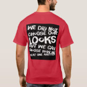 Wees aardig tegen elkaar t-shirt (Achterkant)