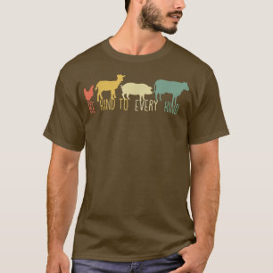 Wees aardig tegen elke soort van Vintage, grappige T-shirt