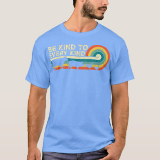 Wees aardig tegen elke soort vegetarische vegetari t-shirt