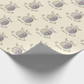 Wees aardig tegen je geest, hersenhersenhersengezo cadeaupapier (Hoek)