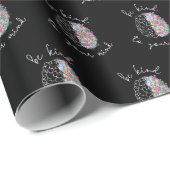 Wees aardig tegen je geest, hersenhersenhersengezo cadeaupapier (Rol Hoek)