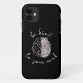 Wees aardig tegen je geest, hersenhersenhersengezo Case-Mate iPhone case (Achterkant)