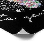 Wees aardig tegen je geest, hersenhersenhersengezo poster (Hoek)