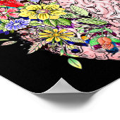 Wees aardig tegen je mentale gezondheidsautisme poster (Hoek)