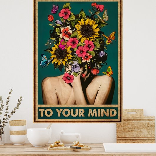 Wees aardig tegen je vrouwelijke zwager poster (Keuken)