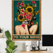 Wees aardig tegen je vrouwelijke zwager poster (Thuiskantoor)