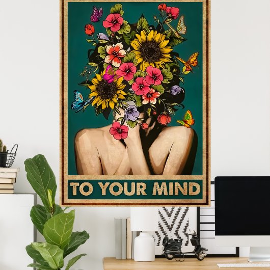 Wees aardig tegen je vrouwelijke zwager poster (Thuiskantoor)