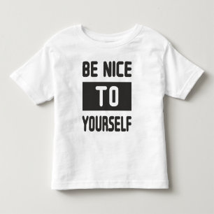 Wees aardig tegen jezelf kinder shirts