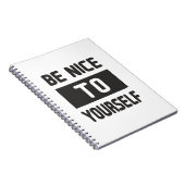 Wees aardig tegen jezelf notitieboek (Rechterzijde)