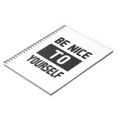 Wees aardig tegen jezelf notitieboek (Linkerzijde)