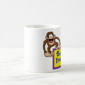 Wees aardig tegen me... ik ben uit het alium! koffiemok (Center)