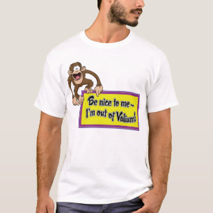 Wees aardig tegen me... ik ben uit het alium! t-shirt