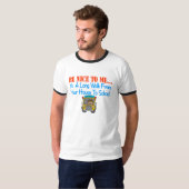 Wees aardig tegen me... t-shirt (Voorkant volledig)