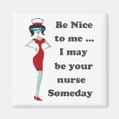 Wees aardig tegen mij magneet (Voorkant)