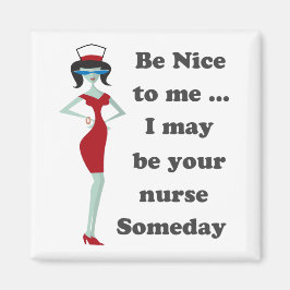 Wees aardig tegen mij magneet