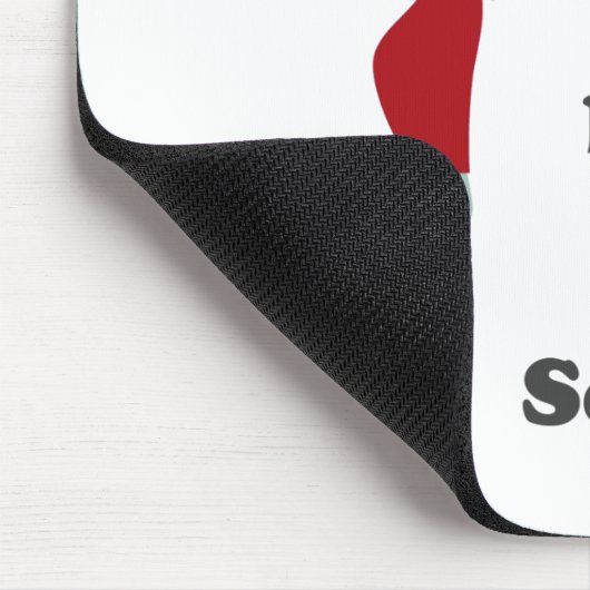 Wees aardig tegen mij muismat (Hoek)