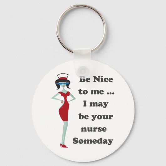 Wees aardig tegen mij sleutelhanger (Voorkant)