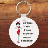 Wees aardig tegen mij sleutelhanger (Voorkant)