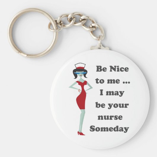 Wees aardig tegen mij sleutelhanger (Voorkant)