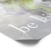 Wees aardig tegen onze planeet Gaia die de dag van Poster (Hoek)