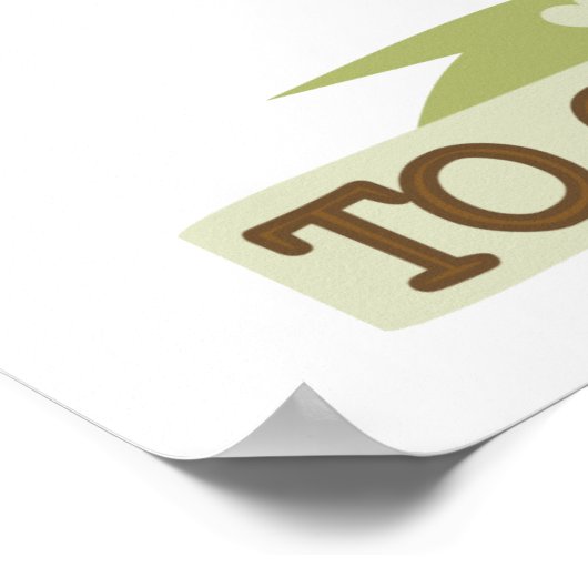 Wees aardig tegen onze T-shirts en cadeautjes op a Poster (Hoek)