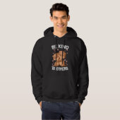 Wees aardig tegen otters 1 hoodie (Voorkant volledig)