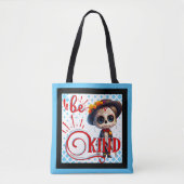 Wees aardig tegen Sugar Skull Tote Bag (Voorkant)
