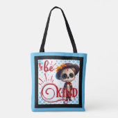 Wees aardig tegen Sugar Skull Tote Bag (Achterkant)