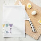 Wees aardig theedoek (Quarter Fold)