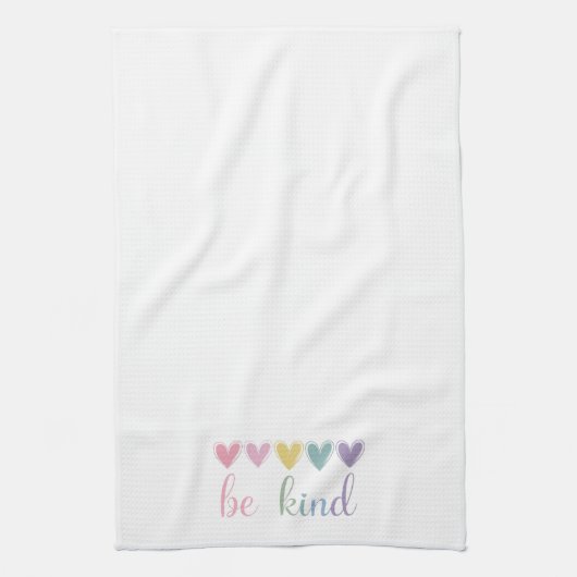 Wees aardig theedoek (Verticaal)