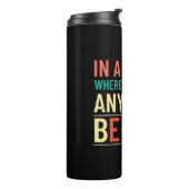 Wees aardig thermosbeker (Gedraaid links)