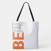 Wees aardig tote bag (Achterkant)