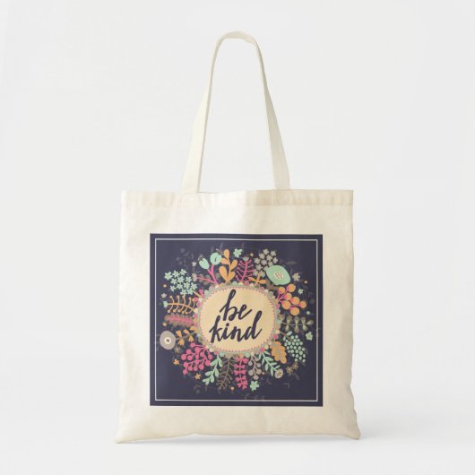 Wees aardig tote bag (Voorkant)