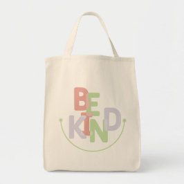Wees aardig tote bag