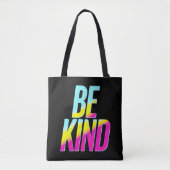 Wees aardig tote bag (Voorkant)