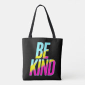 Wees aardig tote bag (Achterkant)