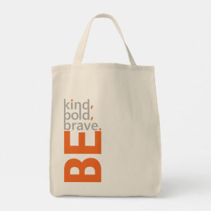 Wees aardig tote bag