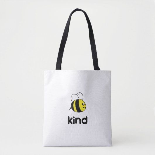 Wees aardig tote bag (Voorkant)