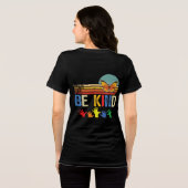 Wees aardig Tri-Blend shirt (Achterkant volledig)