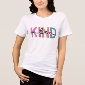 Wees Aardig Tri-Blend T-shirt (Voorkant)
